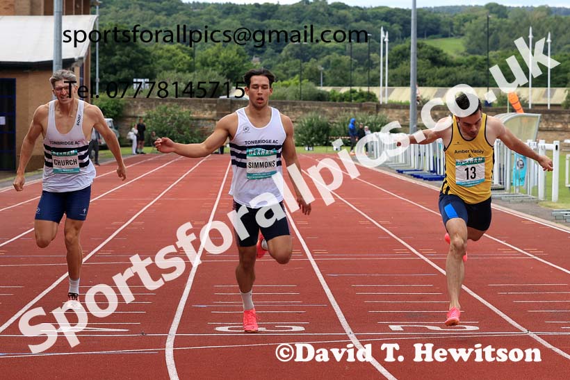 Decathlon 400 metres, 2024 EAP International Combined events, Hewcham, Northumberland.  Photo: David T. Hewitson/Sports for All Pics